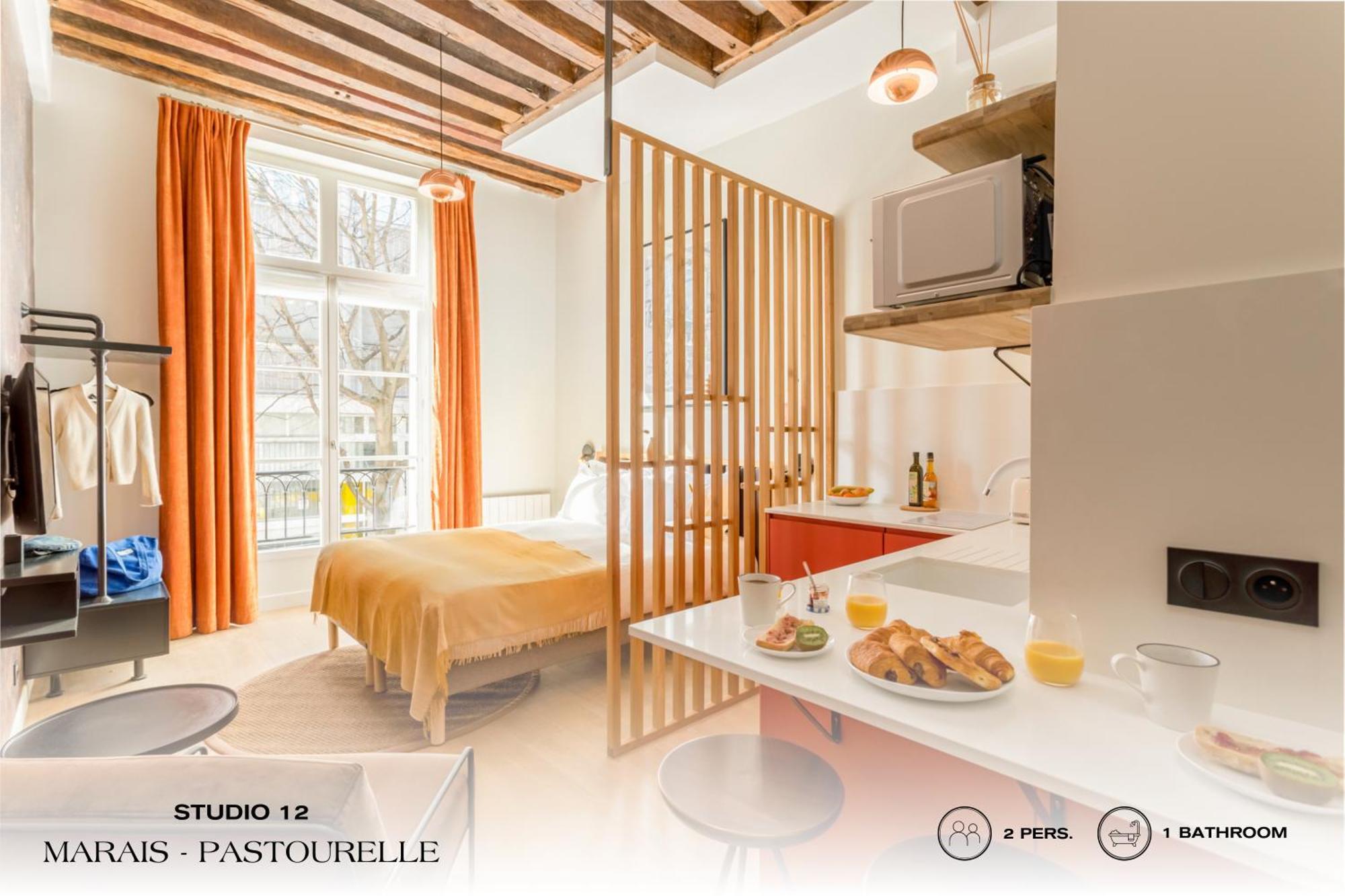 Beauquartier - Marais, Pastourelle Apartment Paris Exterior foto