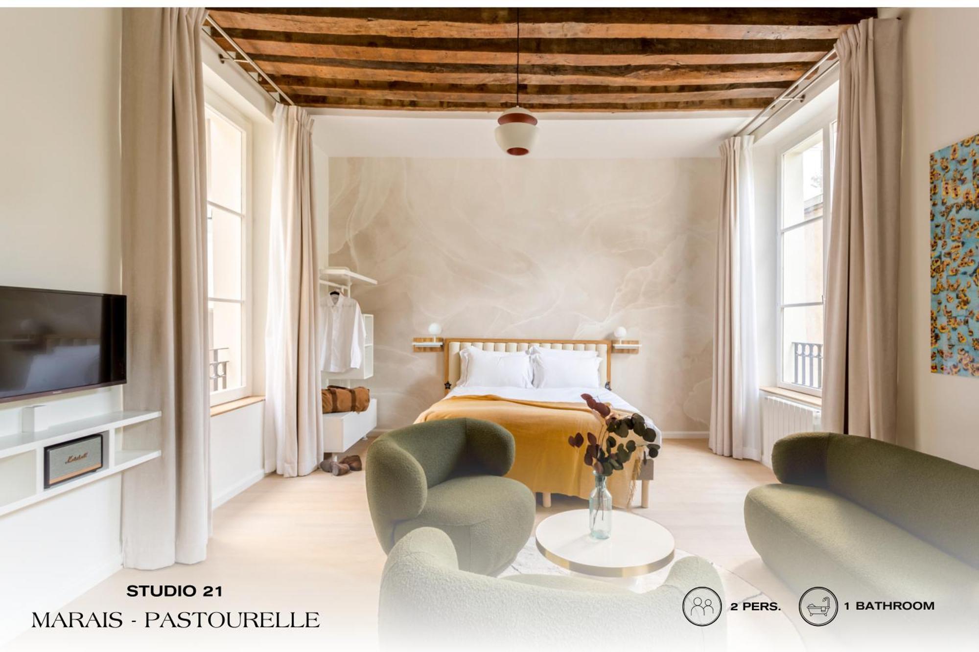 Beauquartier - Marais, Pastourelle Apartment Paris Exterior foto