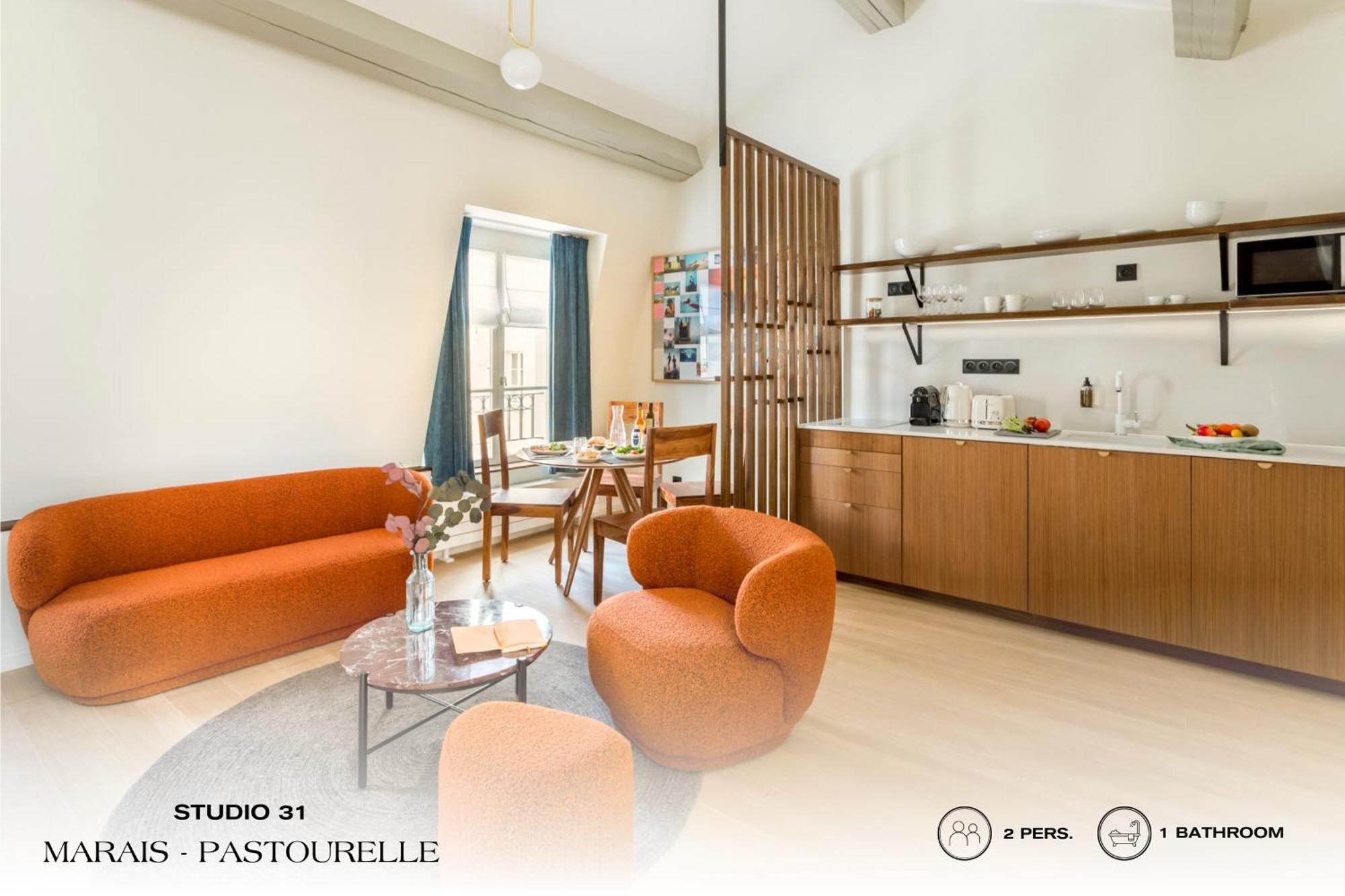 Beauquartier - Marais, Pastourelle Apartment Paris Exterior foto