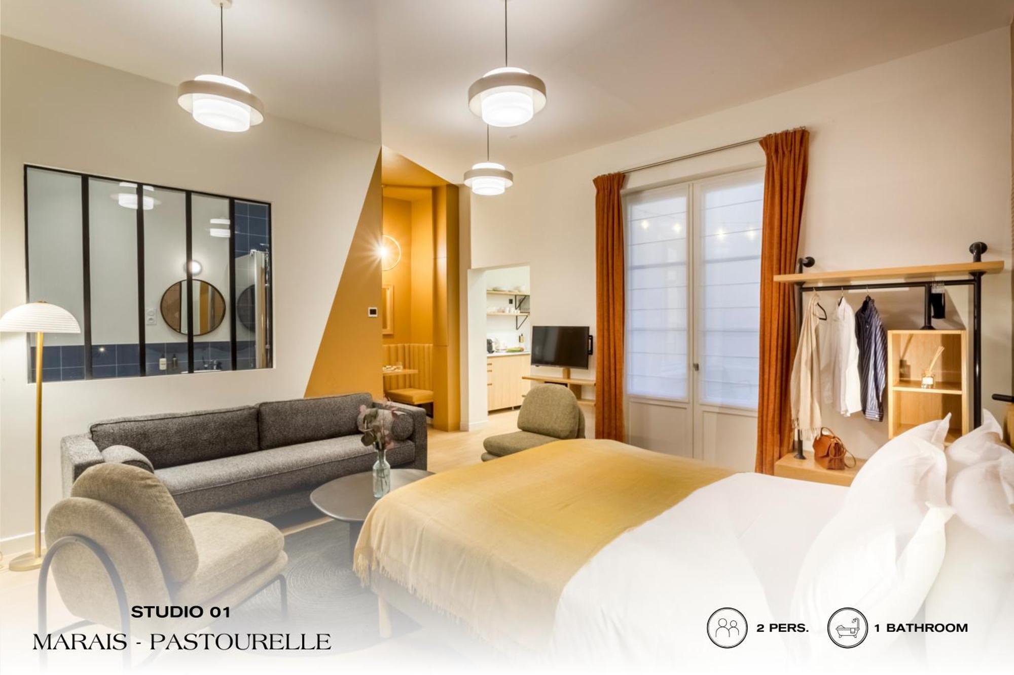 Beauquartier - Marais, Pastourelle Apartment Paris Exterior foto