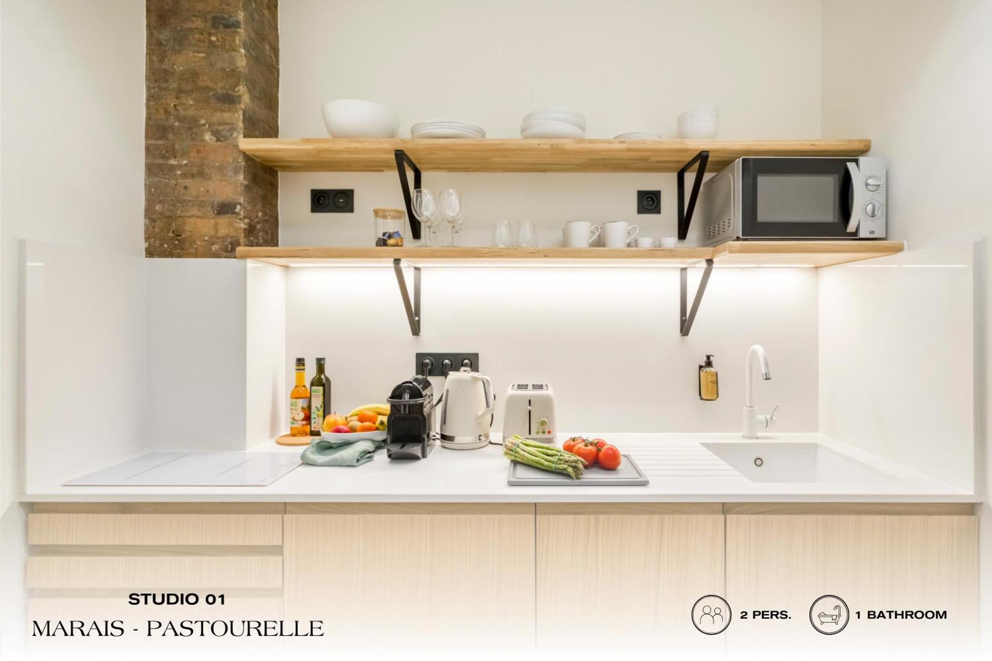 Beauquartier - Marais, Pastourelle Apartment Paris Exterior foto