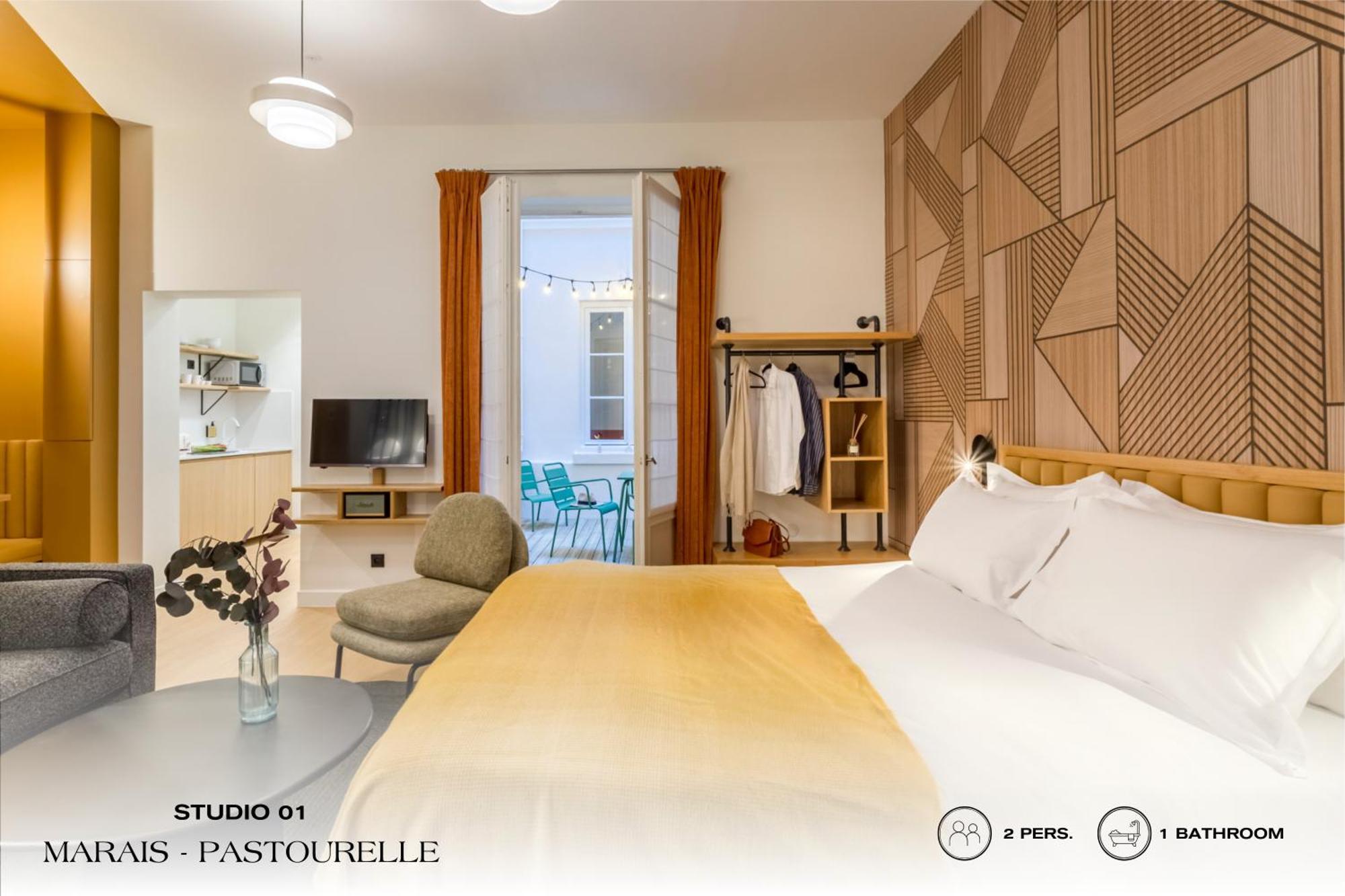 Beauquartier - Marais, Pastourelle Apartment Paris Exterior foto