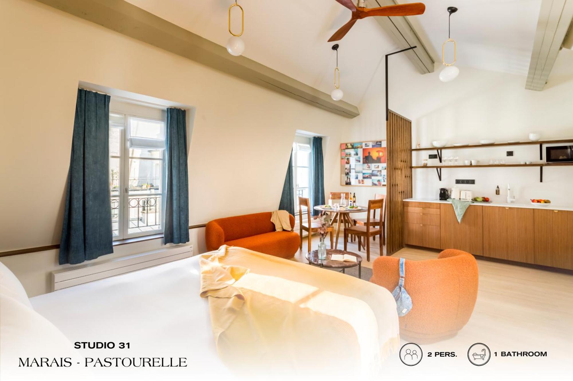 Beauquartier - Marais, Pastourelle Apartment Paris Exterior foto