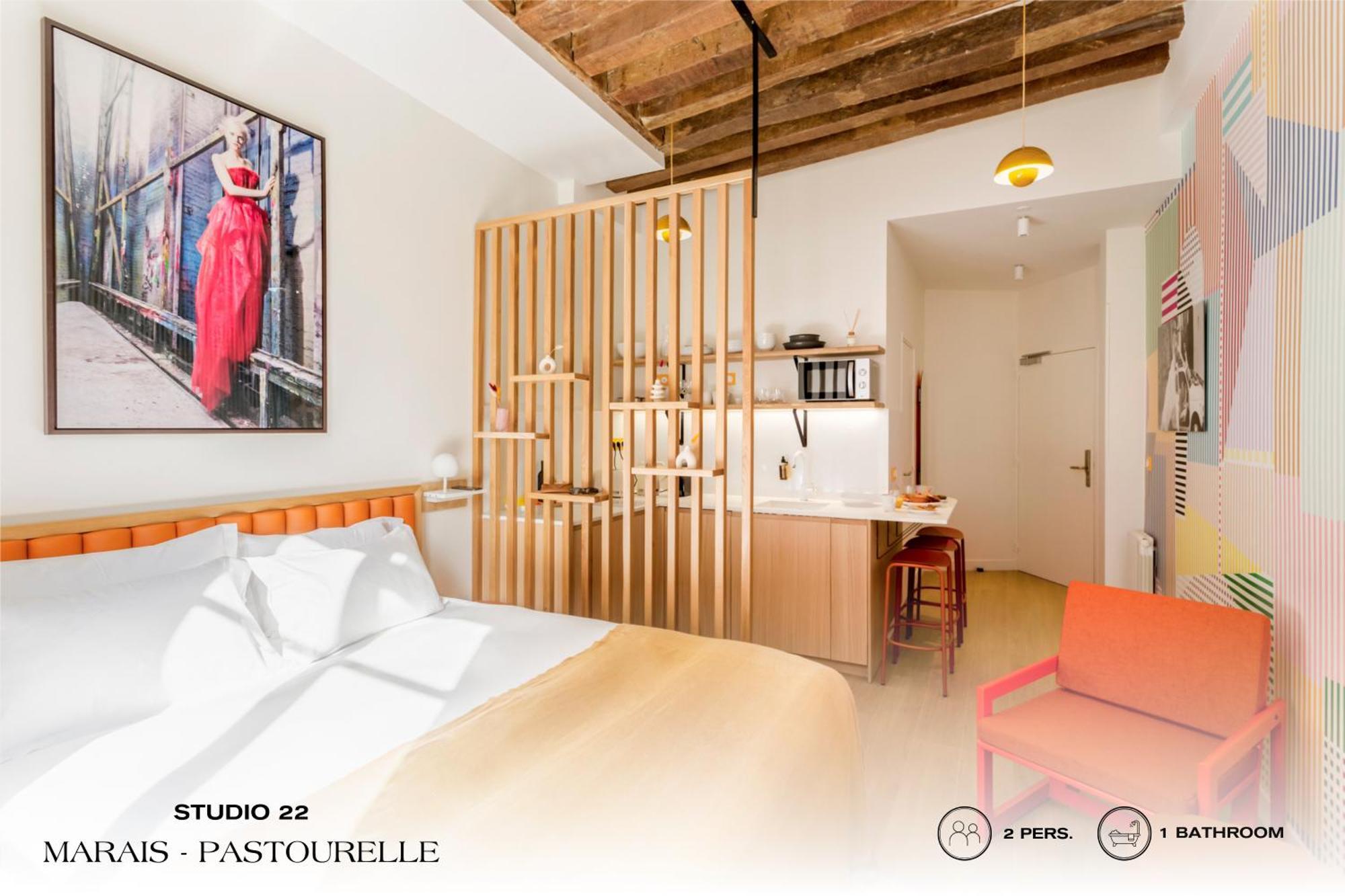 Beauquartier - Marais, Pastourelle Apartment Paris Exterior foto