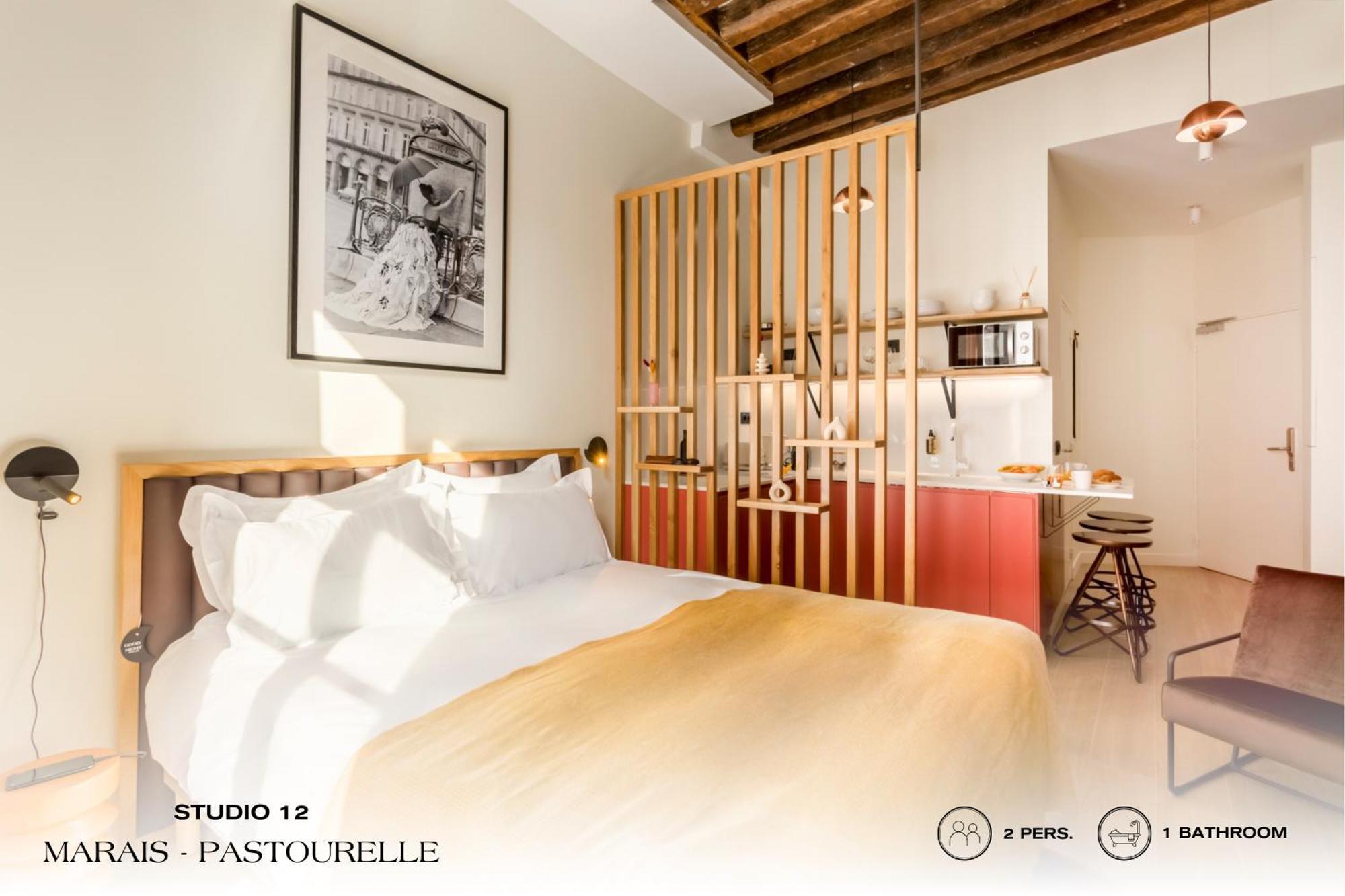 Beauquartier - Marais, Pastourelle Apartment Paris Exterior foto