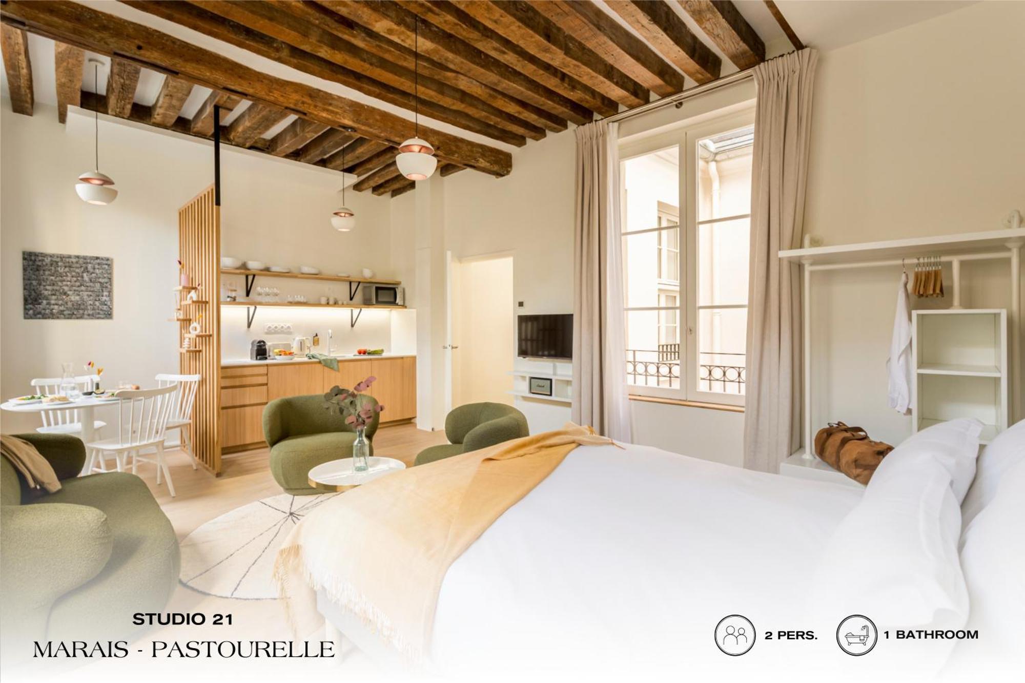 Beauquartier - Marais, Pastourelle Apartment Paris Exterior foto