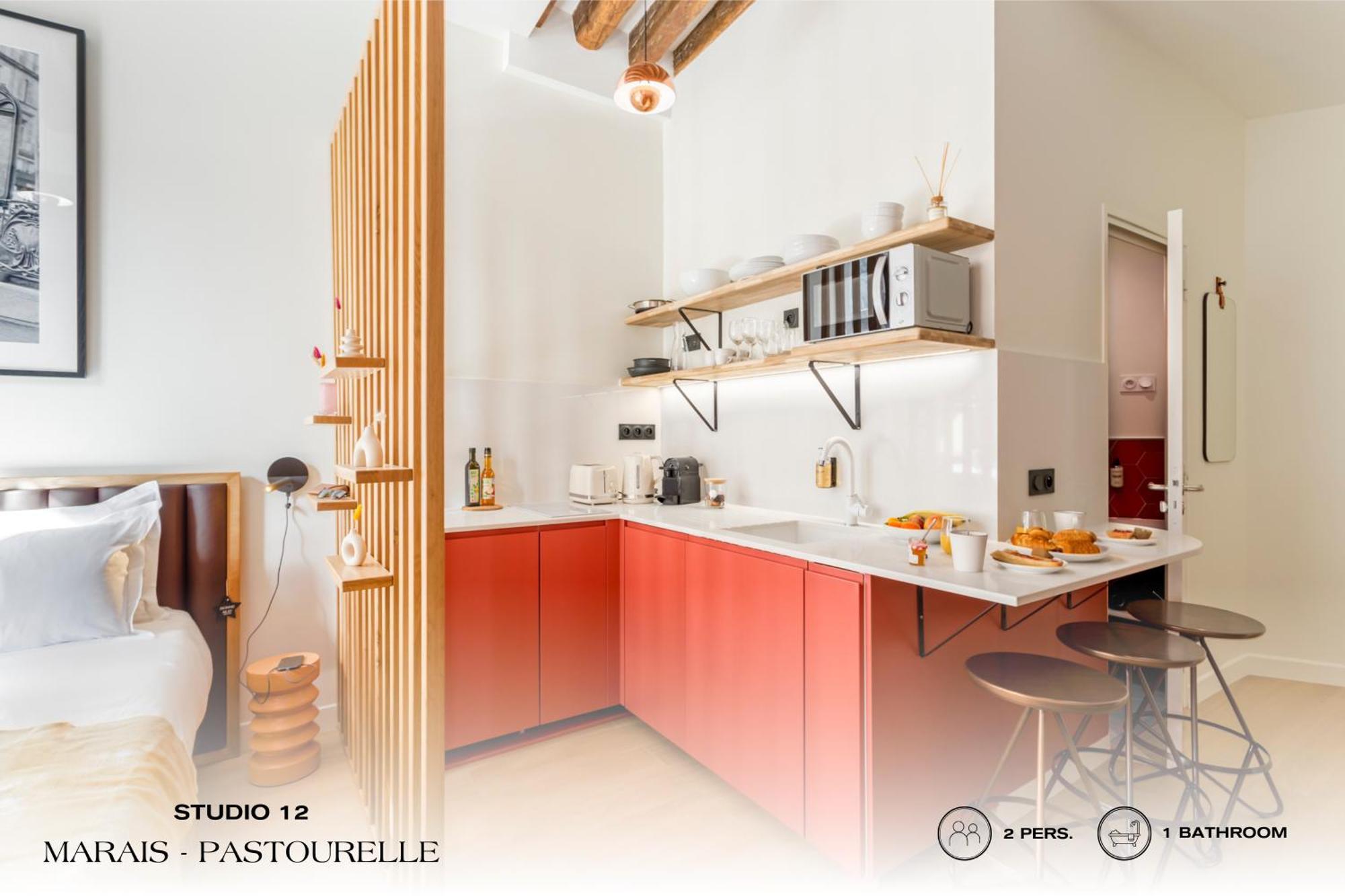 Beauquartier - Marais, Pastourelle Apartment Paris Exterior foto