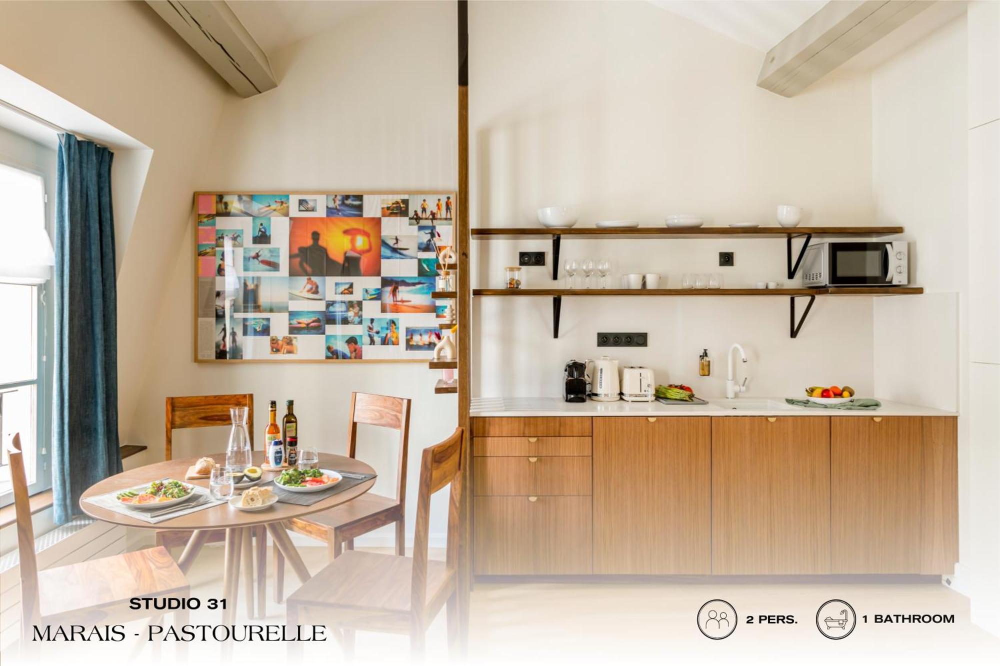 Beauquartier - Marais, Pastourelle Apartment Paris Exterior foto